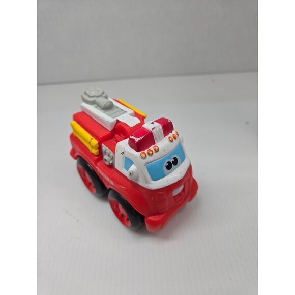 Lot of 9 Vintage Tonka Chuck & Friends Mini Toy Vehicles Blue Red Race‎ Cars - Picture 14 of 16